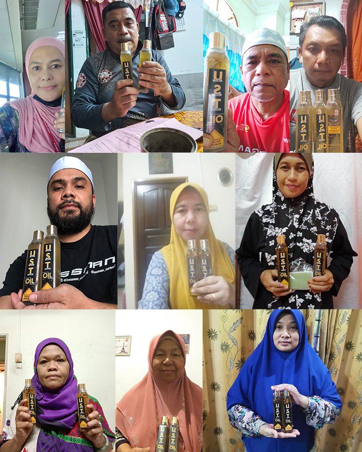 Testimoni pelanggan Minyak UST OIL
