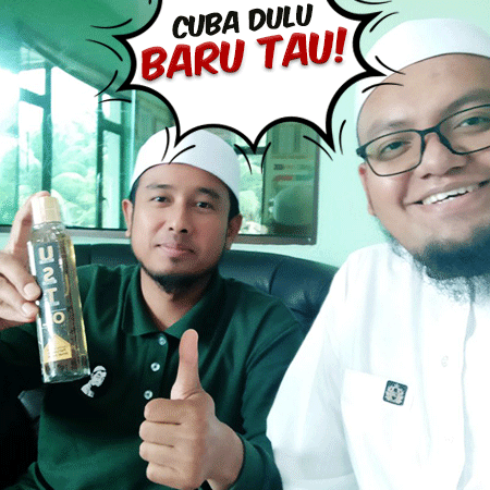 Bukti WhatsApp pelanggan Minyak UST OIL