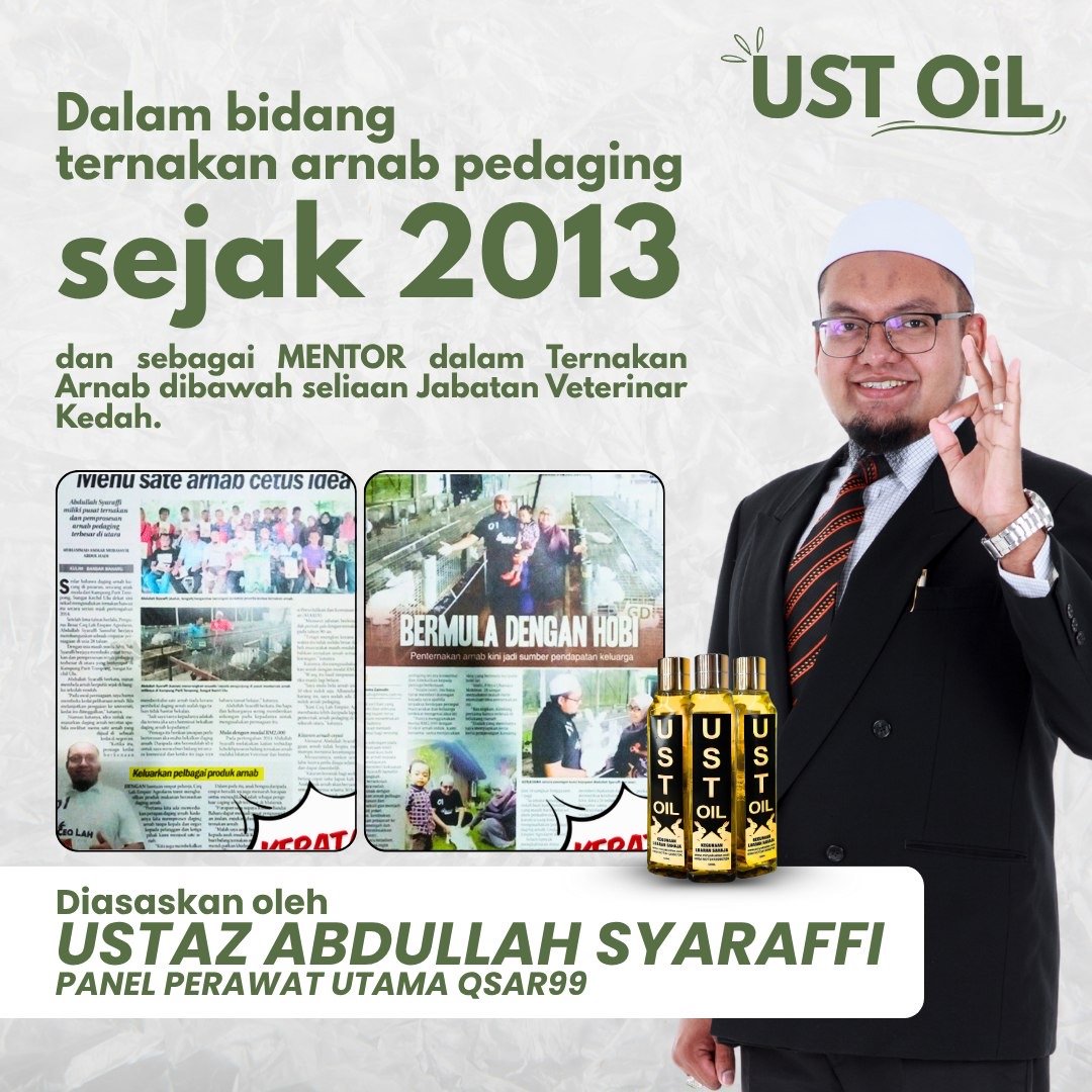 Ustaz pengasas Minyak UST OIL